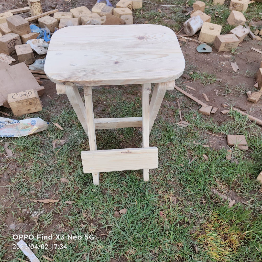 Wooden Foldable Stool