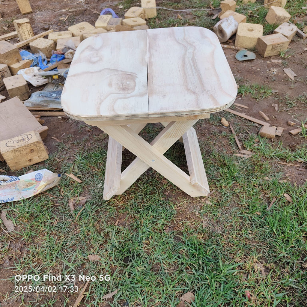 Wooden Foldable Stool
