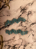 The Crystal Wave Earrings