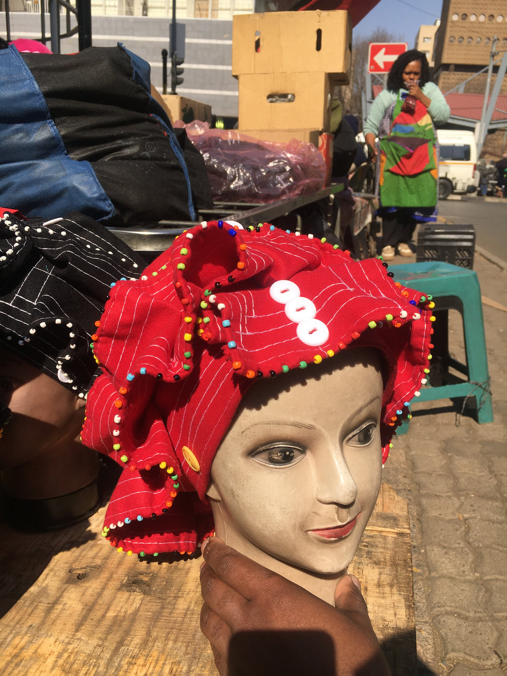 Xhosa beaded doek