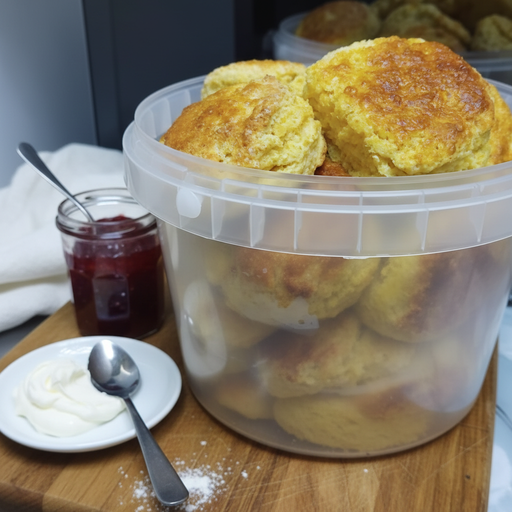 Scones (Vanilla B cakes)