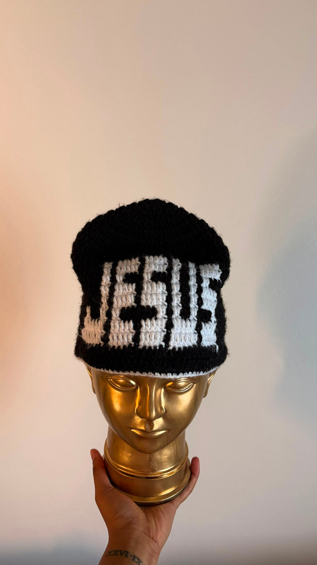 Jesus Beanie (Lulu's Yarn & Stitches)