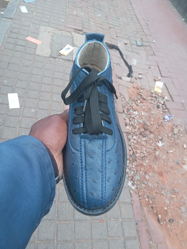 Ostrich Leather Shoes (Made in Jozi)