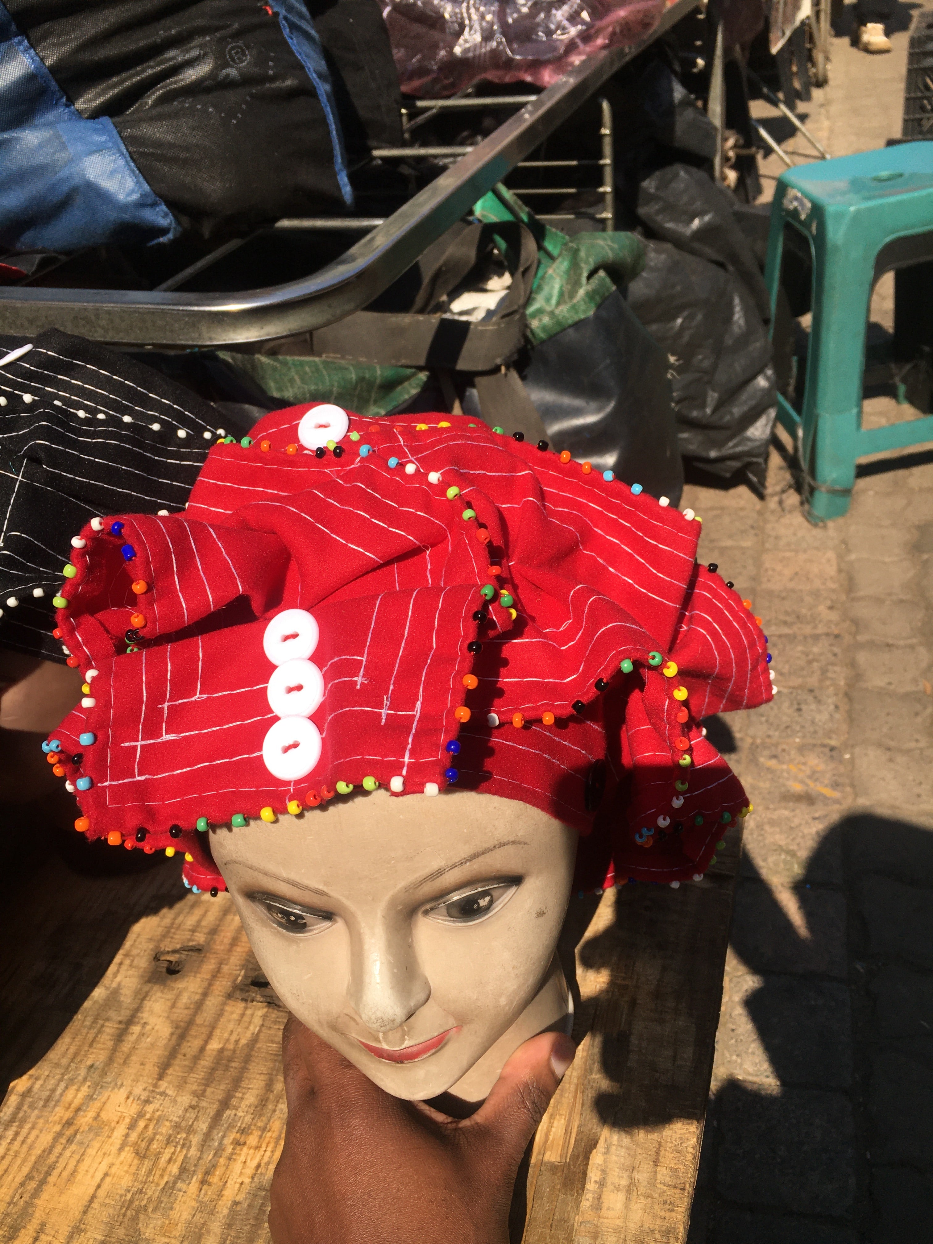 Xhosa beaded doek
