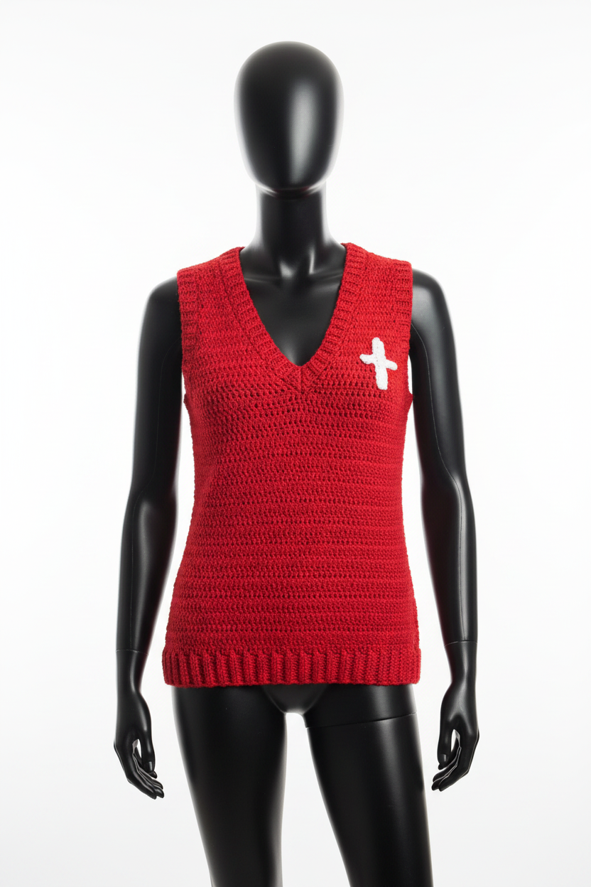 Lulu's Yarn & Stitches Sweater Vest