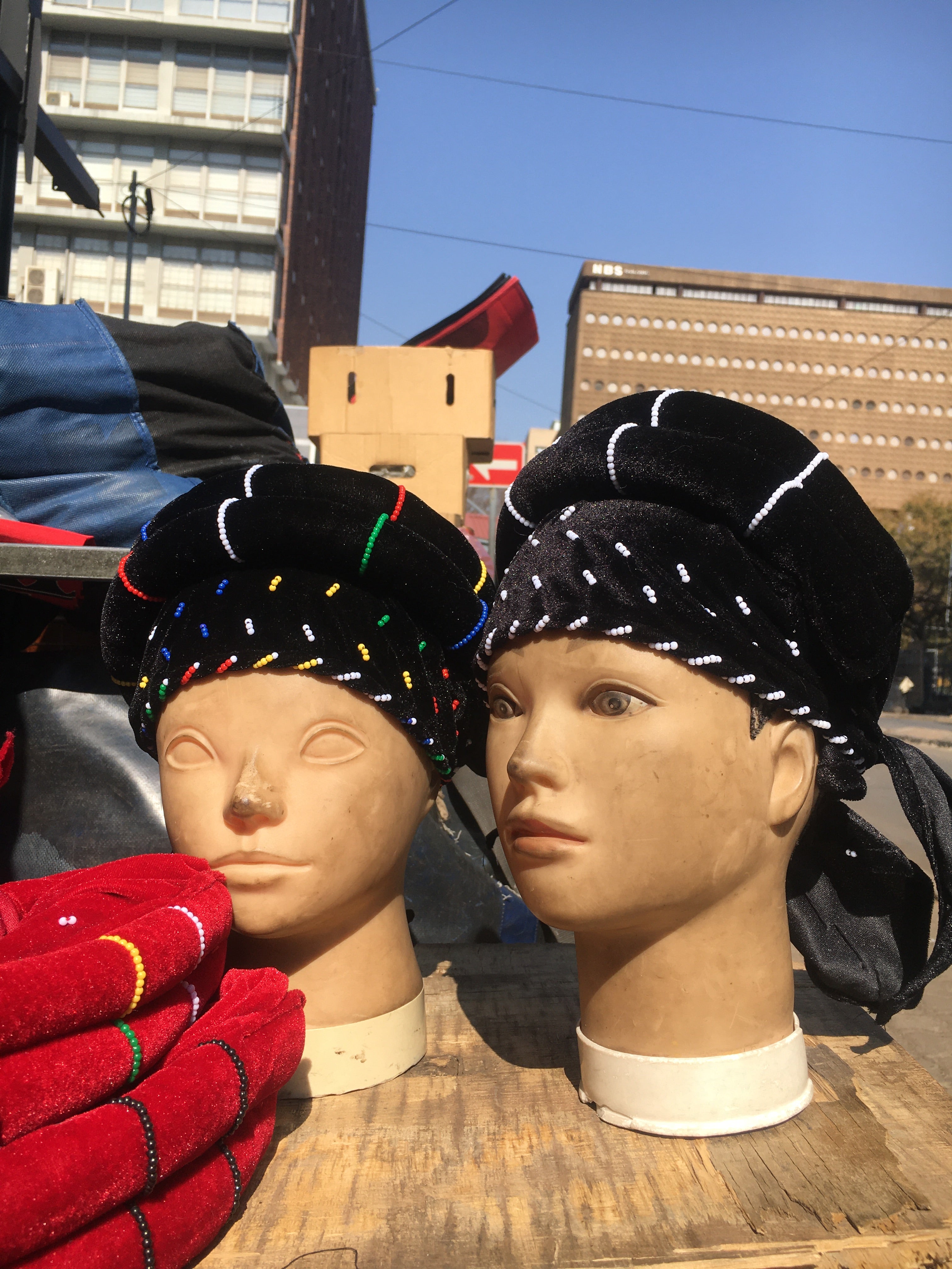 Xhosa beaded doek