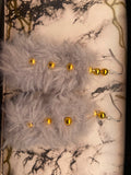 The Fur-bead Earrings