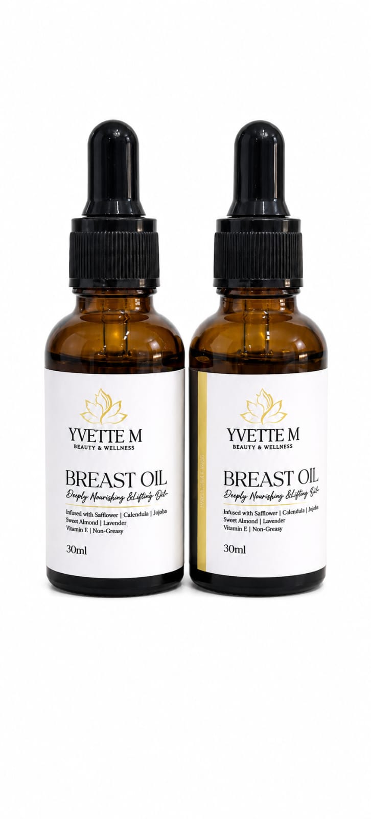 Breast oil - Hips & Butt oil (Yvette M Beauty)