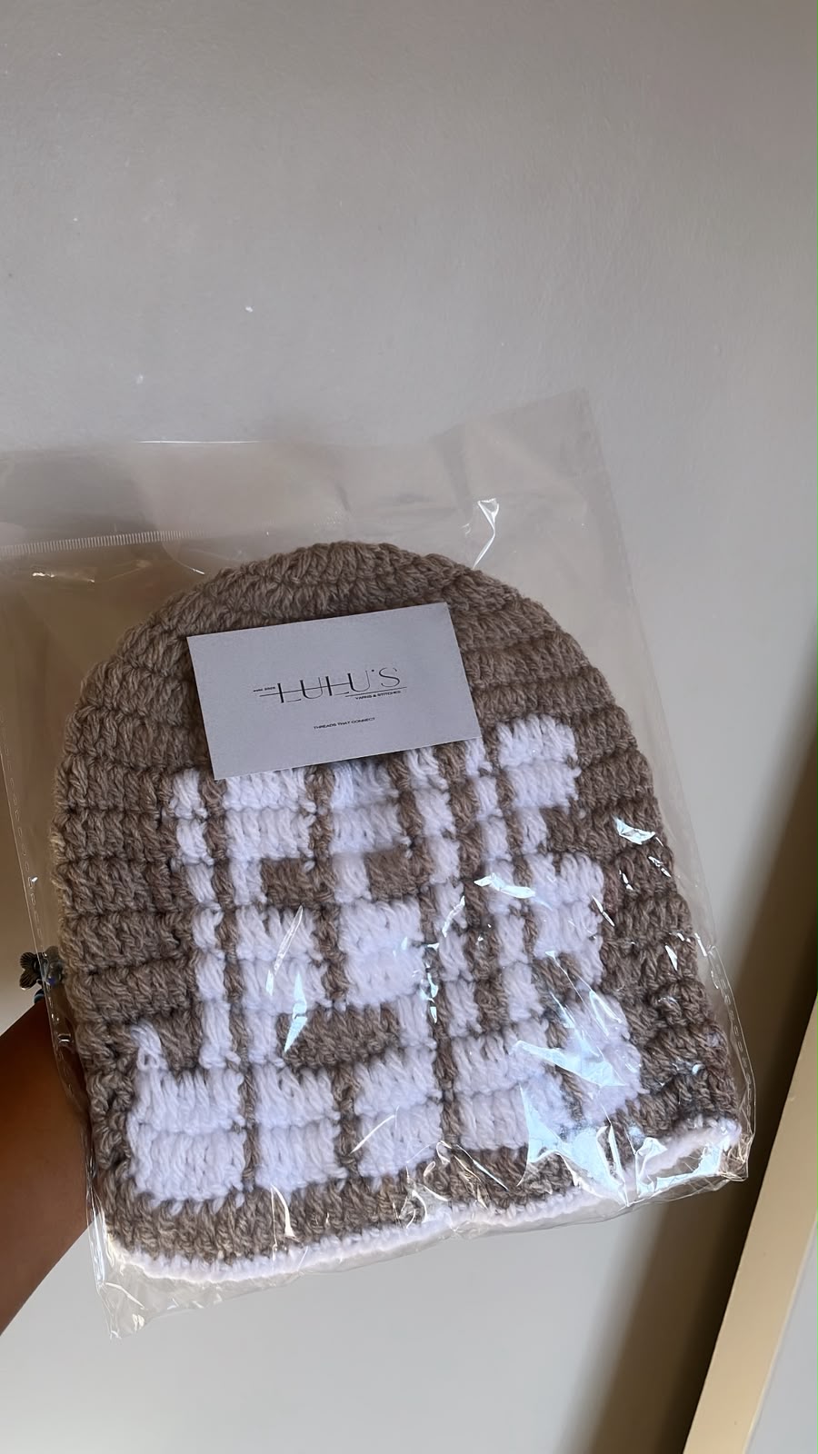 Jesus Beanie (Lulu's Yarn & Stitches)
