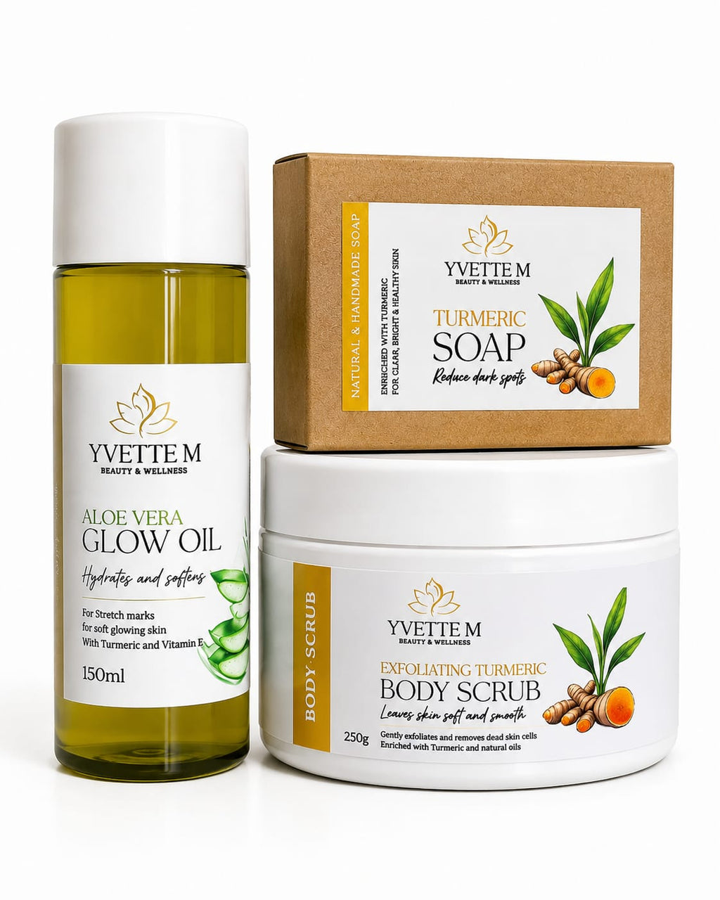 Aloe Vera Glow Oil + Combos - Yvette M Beauty